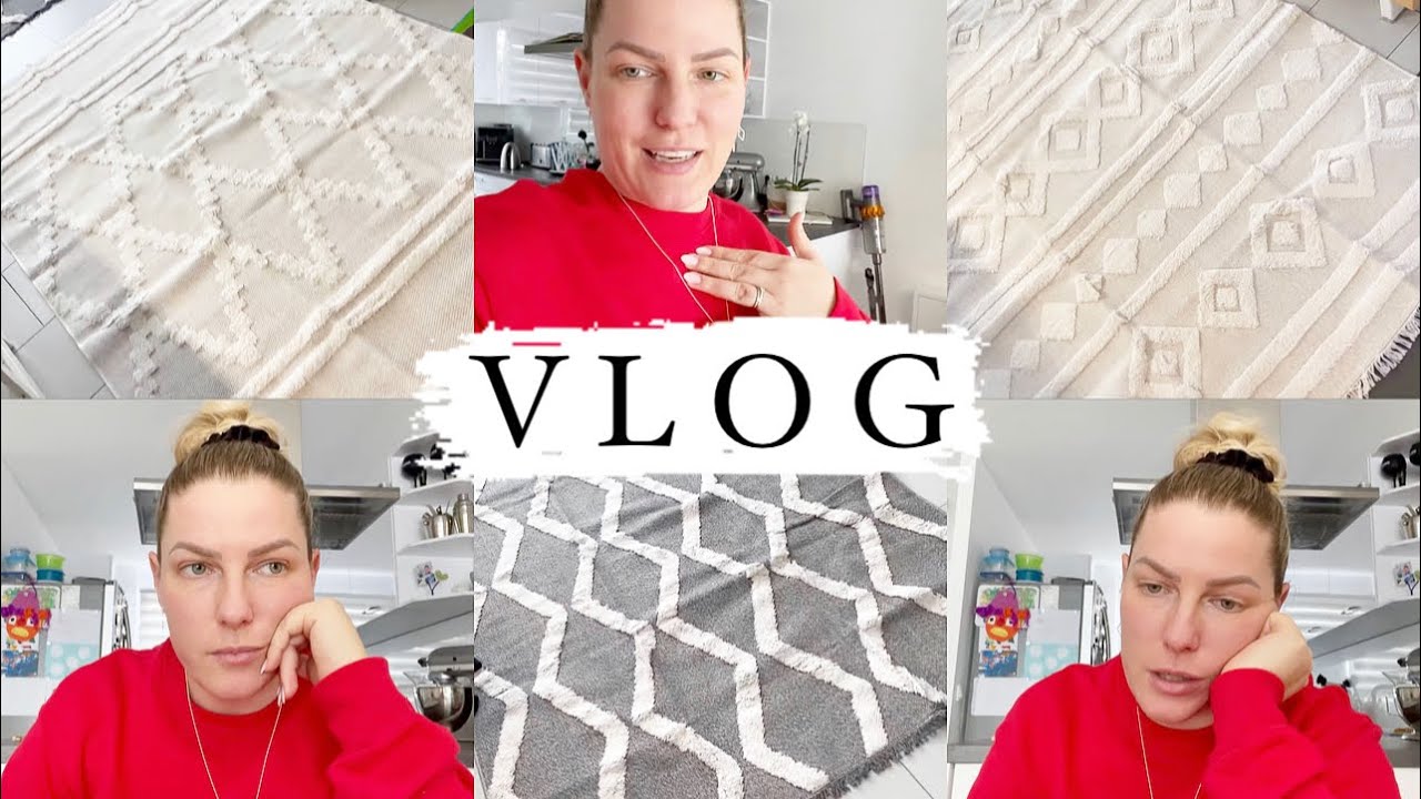 Neuer Waschbarer Teppich! Welcher wird es? l Alle haben schlimmen Magen-Darm! l Alles desinfizieren!