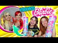 A BARBIE SURPRESA DEFINE A NOSSA MAKE | VIRAMOS BARBIES? Ft Jessica Cardoso