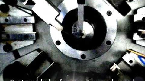 Vinston US CNC 12-420R Sample 04 - Double Torsion Spring - Camless Multi-Axis Spring Former