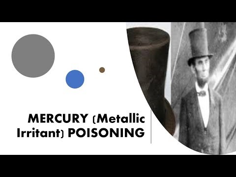 MERCURY (Metallic Irritant) POISONING