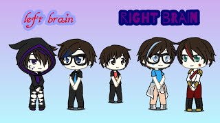 Left brain right brain//Sanders sides//GLMV