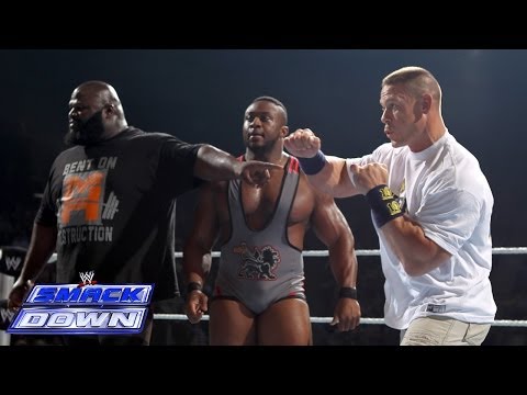 Mark Henry & Big E Langston help John Cena fend off the Shield: SmackDown, Dec. 27, 2013