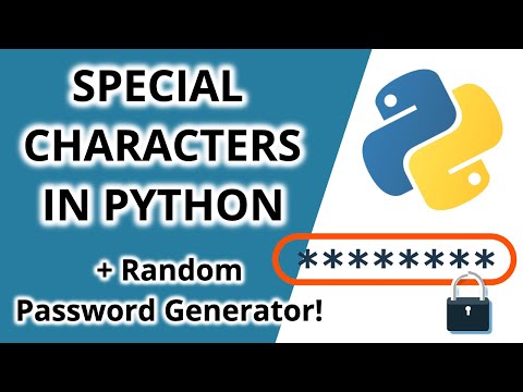 Special Characters in