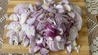 Evde Soğan Olunca Hemen Yapiyorum Örek Ilyapılır