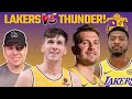 Lakers vs Thunder Live Play-by-Play & Real-Time Reactions π