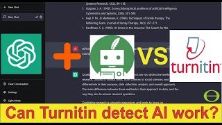 ChatGPT+Quillbot vs Turnitin! Can Turnitin detect ChatGPT text after it is paraphrased by Quillbot?