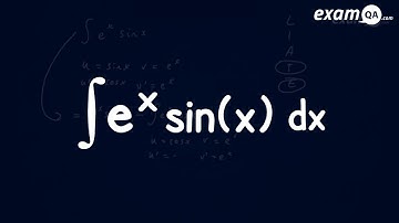 Integral of e^(x)sin(x) - Using Integration By Parts