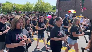 Video: Auburn Vanguard Marching Band performs in Memorial Day parade