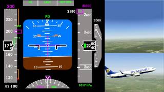 PFD in Action! Boeing 737-800 Takeoff from Eindhoven Airport [FS2004]