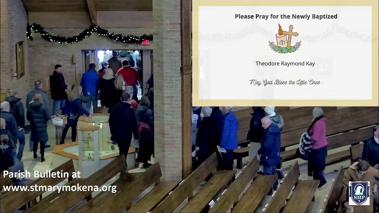St. Mary Mokena Christmas Mass 2022 1230 PM YouTube