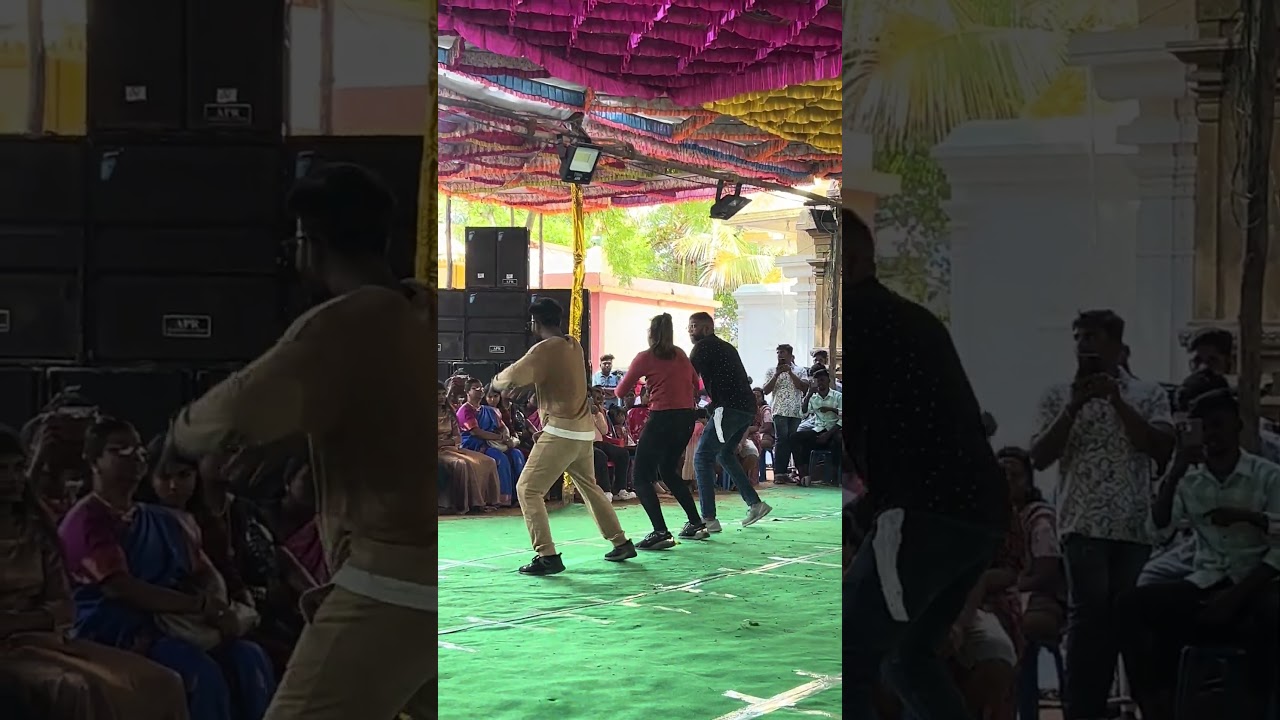 4K Tamil Actress Chandhini Vijay TV | Kulasai Dasara Disco 2025