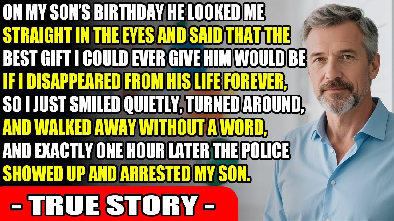 On My Son’s Birthday, He Said He Wanted Me to Disappear — So I Left Without a Word...