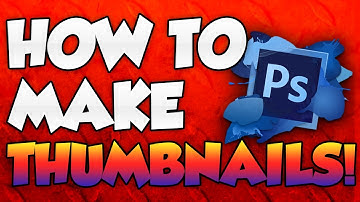 How To Make Thumbnails For YouTube Videos With Photoshop 2016!