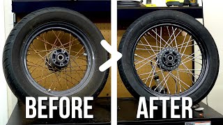 Removing Rust From Motorcycle Spokes