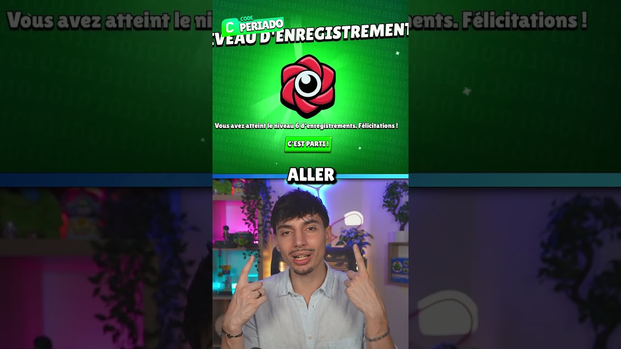 Je PASSE TOUS les NIVEAUX d'ENREGISTREMENT sur BRAWL STARS