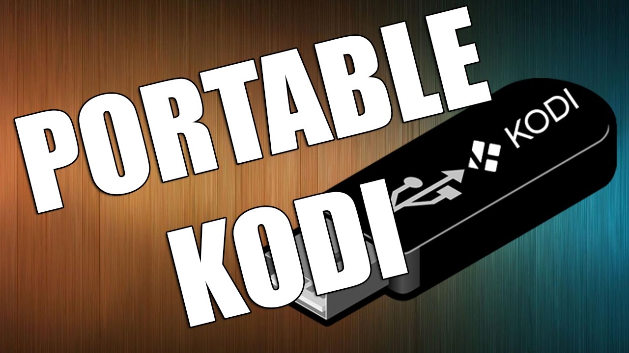 how to install kodi on usb flash drive