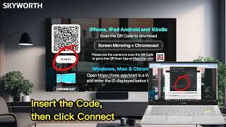 How To Screen Casting With Screen Mirroring App Using Laptop or PC