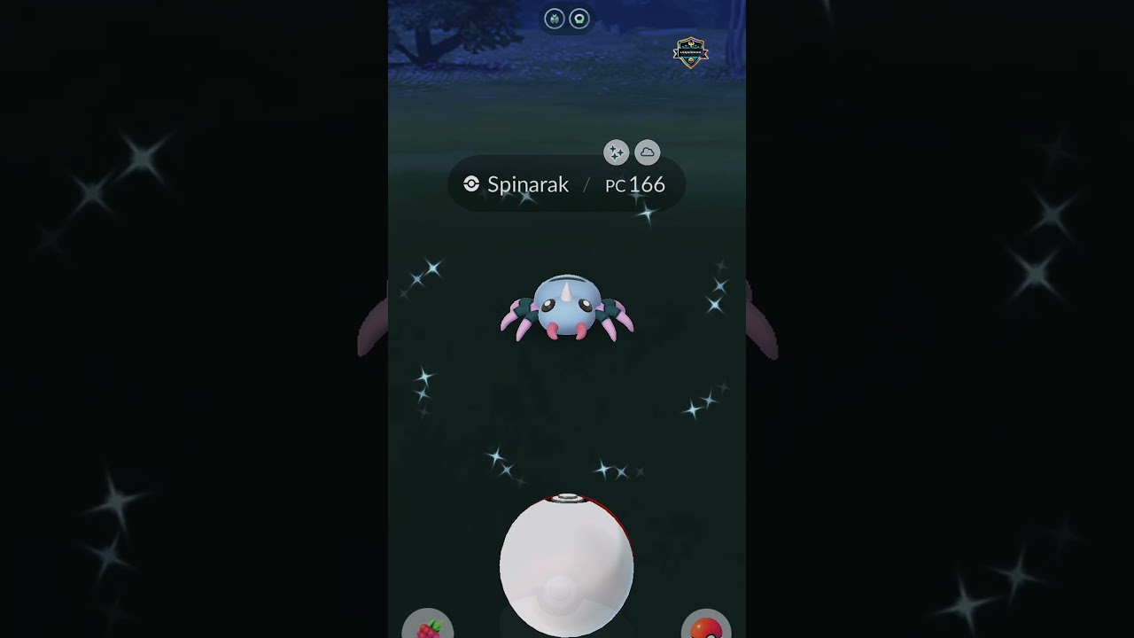 Shiny Spinarak ☺️