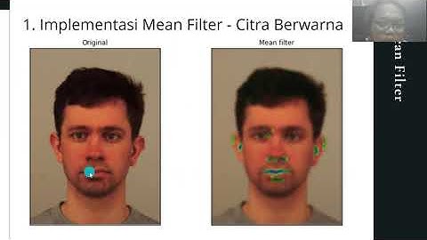 Mean Filter & Deteksi Tepi Python OpenCV