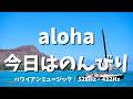 【途中広告なし・12時間】Aloha、今日はのんびり。🌴 ハワイアンカフェBGM｜528Hz・432Hz｜ウクレレ×波音｜ハワイアンミュージック