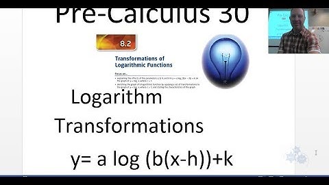 PC 30 8.2 Logarithm Transformations (2019)