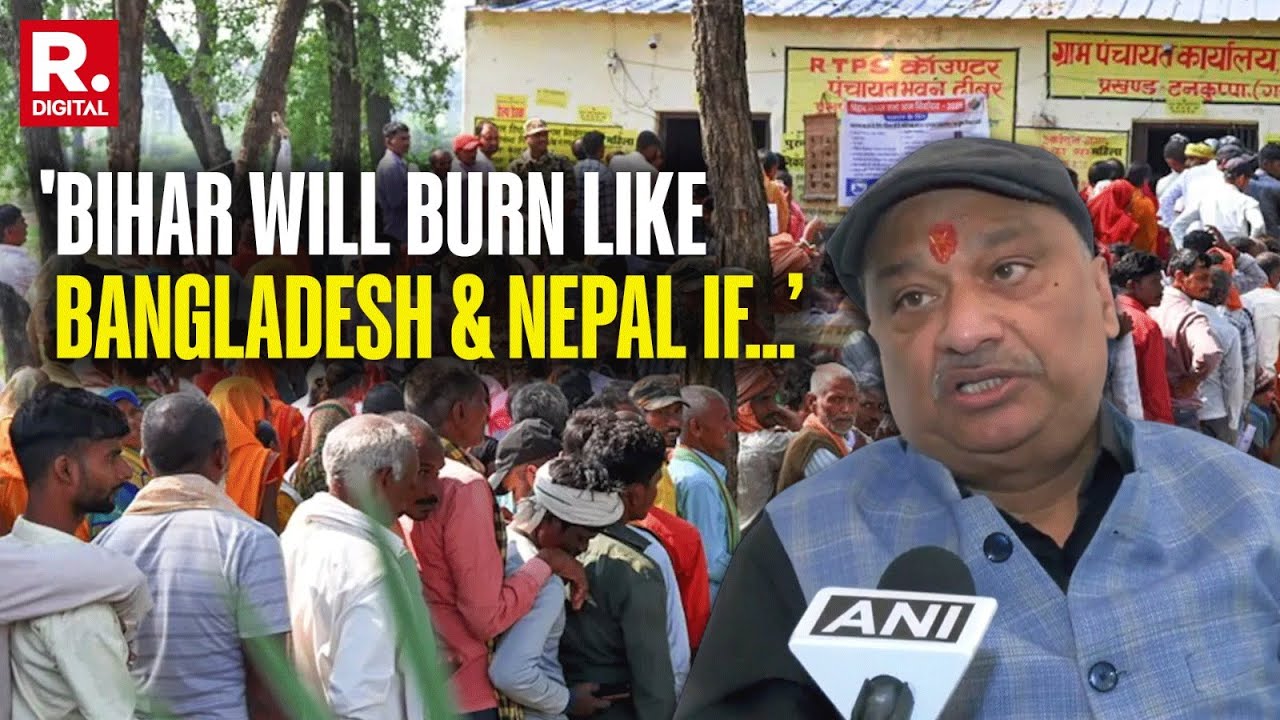'Bihar Will Burn If…': RJD Leader Sunil Singh Sparks Huge Controversy Ahead Of Result Day