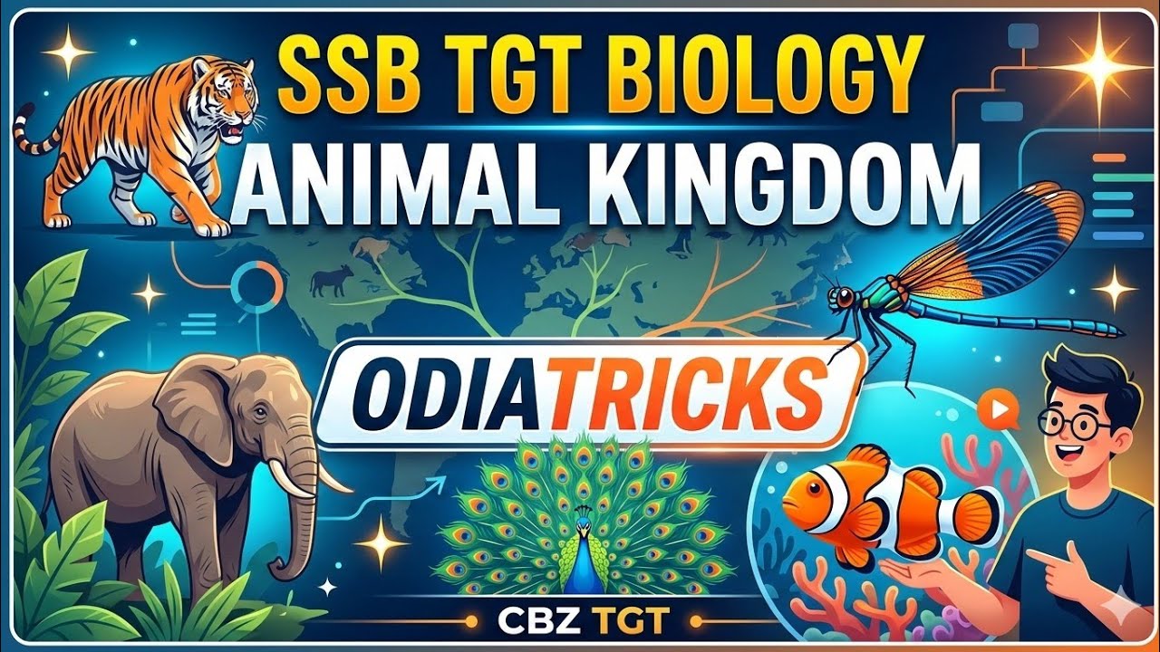 Class 03 💫 "Zoology Taxonomy Unit 01 - Phylum Chordata " 💫 OSSTET SSB ...