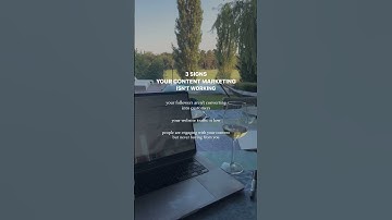 3 signs your content marketing isn