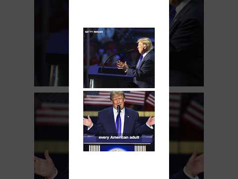 Trump promises Americans a payout ... again