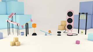 Cinema 4D | Week 04 Assignment | QBert Trap