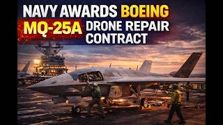 Navy awards Boeing MQ-25A drone repair contract