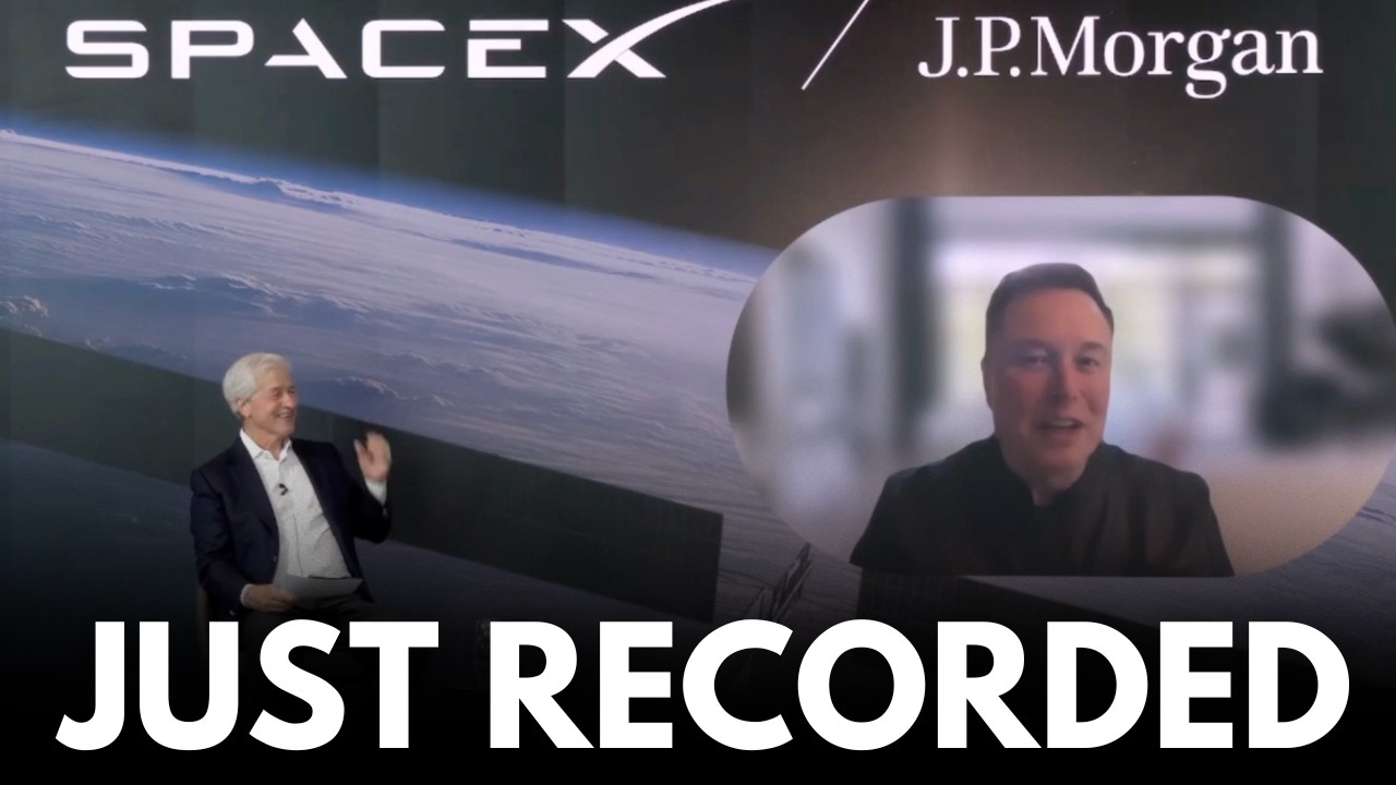 JUST RECORDED: Elon Musk Interviewed by JP Morgan's Jamie Dimon
