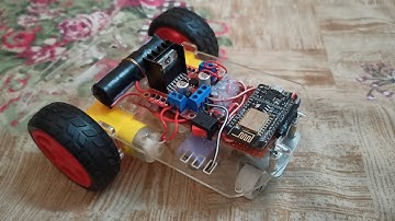 Home Made , Wifi car with node mcu. Esp 8266. With l298n motor driver.By Creative Mind