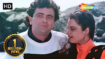 Saare Shikwe Gile Bhoola Ke | Azaad Desh Ke Gulam (1990) | Rishi Kapoor | Rekha | Dard Bhare Gaane