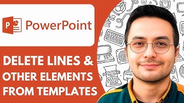 How To Delete Lines & Other Elements From Powerpoint Templates - 2025 (Quick and Easy)