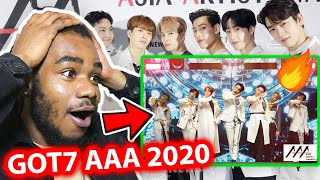 GOT7 AAA 2020 Performance Aura + Not By The Moon Reaction (Got7 Reaction)