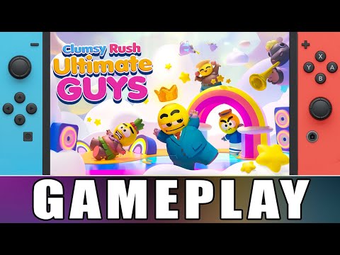 Clumsy Rush: Ultimate Guys - Nintendo Switch Gameplay