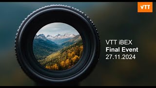 Final event of VTT iBEX – Learning to ask better questions