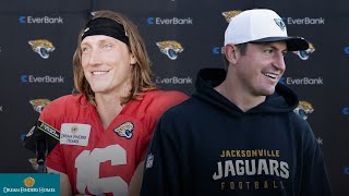 Grant Udinski & Trevor Lawrence on Playing Time, Offense Chemistry | Jacksonville Jaguars