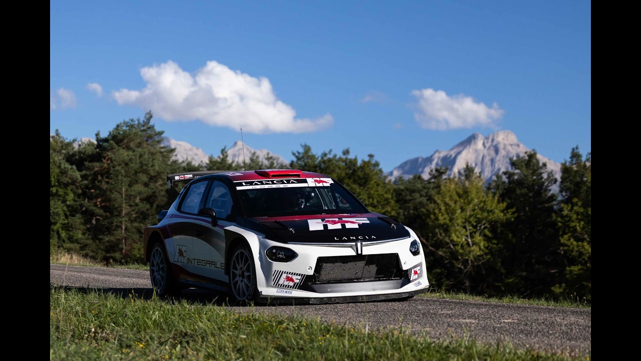 Onboard Lancia Ypsilon HF Integrale Rally2 at Trento-Bondone - Assetto Corsa