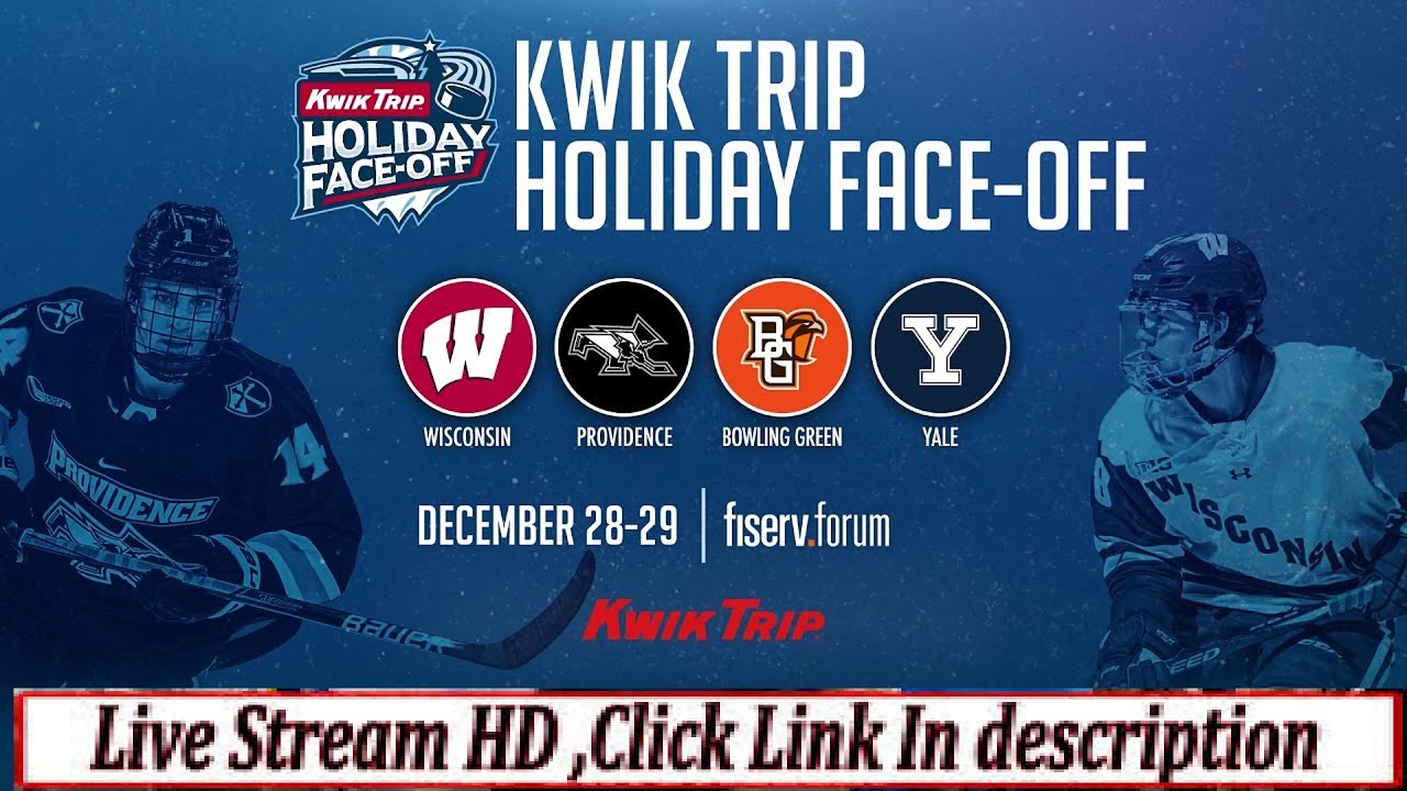 Kwik Trip Holiday FaceOff College Hockey Tournament 🔴 Live Stream