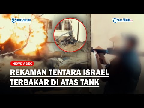 [FULL] Video Terakhir Tentara Israel Sebelum Terbakar Hidup-hidup Dirudal Hamas dari Jarak Dekat!