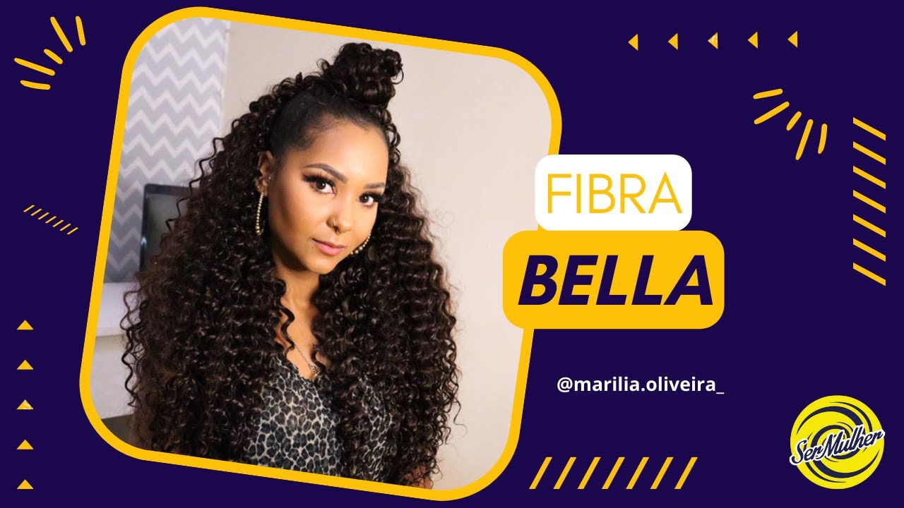 PENTEADO FÁCIL COM FIBRA ORGÂNICA BELLA - YouTube