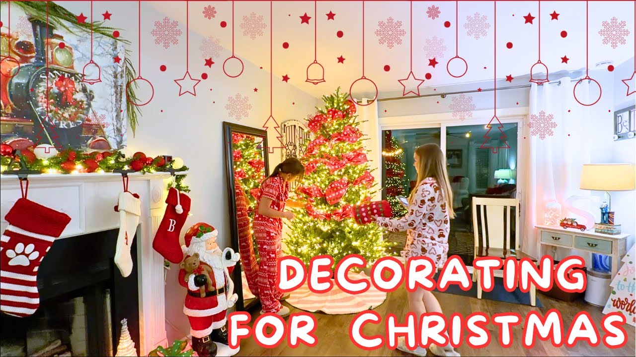 УКРАШЕНИЕ ДОМА К РОЖДЕСТВУ | Видеоблоги Family 5