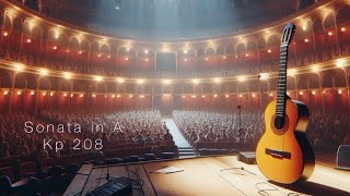 Sonata in A, Kp 208 by D. Scarlatti || ABRSM Classical Guitar Grade 7 List A No. 8