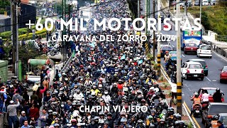 El evento de motos más grande del mundo en Guatemala - Caravana del Zorro 2024