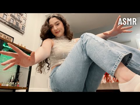 ASMR Floor Scratching, Fast Tapping & Brushing