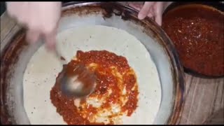 صلصة البيتزا المنزلية الخطيرة ( المكون السري لصلصة البيتزا ) | Dangerous homemade Pizza Sauce