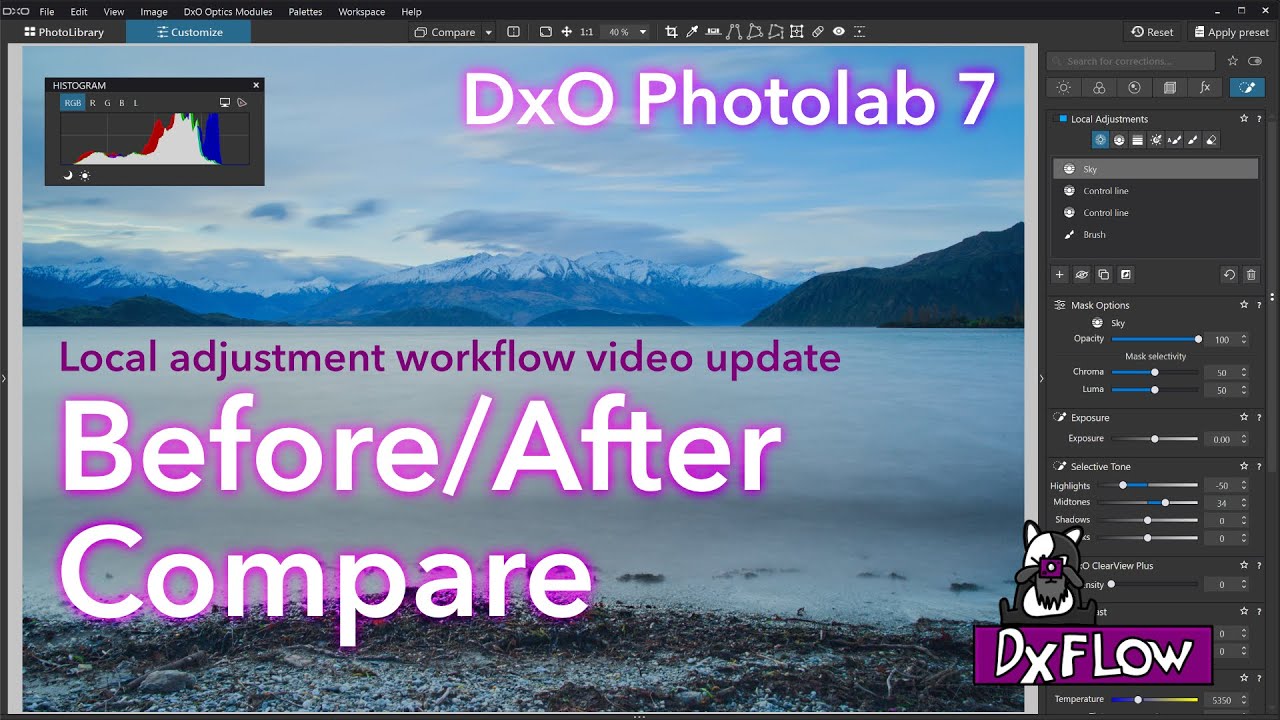 DxO Photolab 7 - Local adjustments workflow (pt 2) something I didn't ...