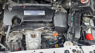 2015 Honda CRV AWD Transmission filter and fluid change.